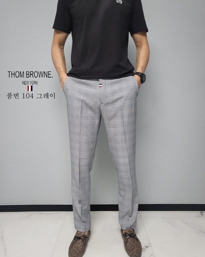 THOM BROWNE 톰브라운 체크 슬랙스 2COLOR