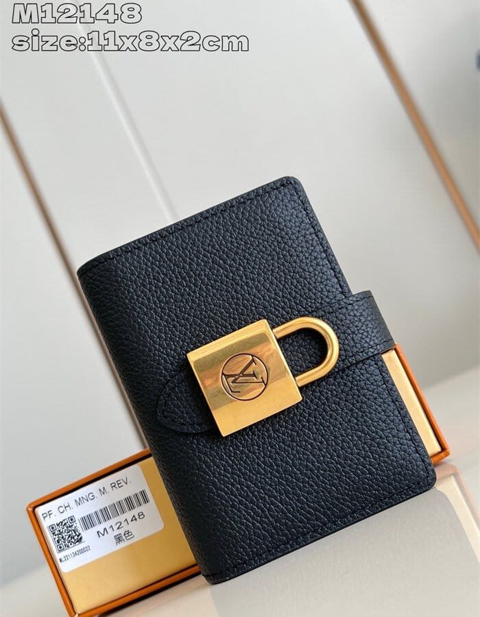 LOUIS VUITTON 루이비통 로우키 컴팩트 반지갑 M12148 2024/신상 5COLOR