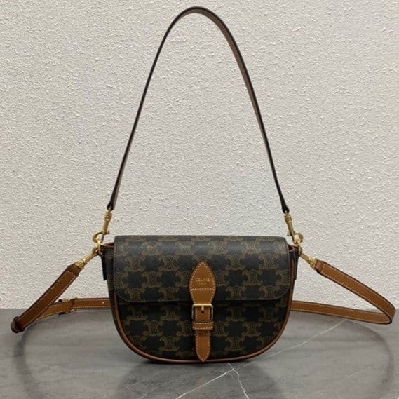 CELINE 셀린느 트리오페 폴코 숄더백 122652