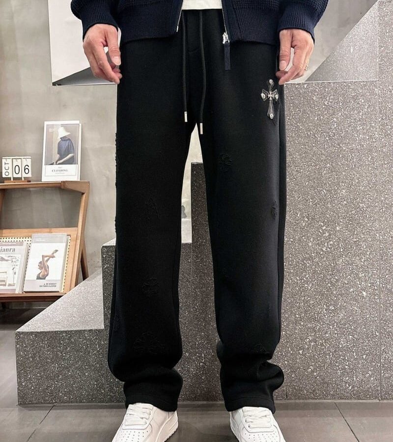 CHROME HEARTS 크롬하츠 크로스 로고 팬츠