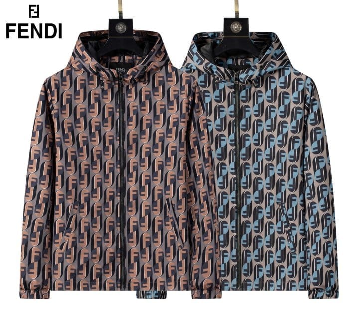 FENDI 펜디 백로고 자켓