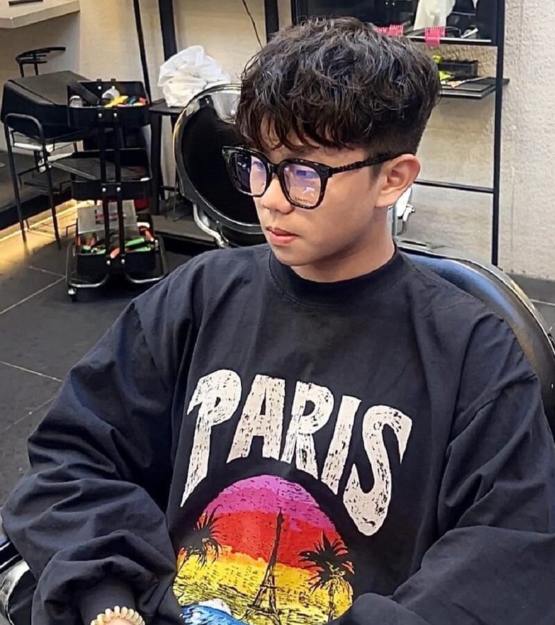 BALENCIAGA 발렌시아가 트로피칼 로고 프린팅 루즈핏 긴팔티셔츠 2COLOR