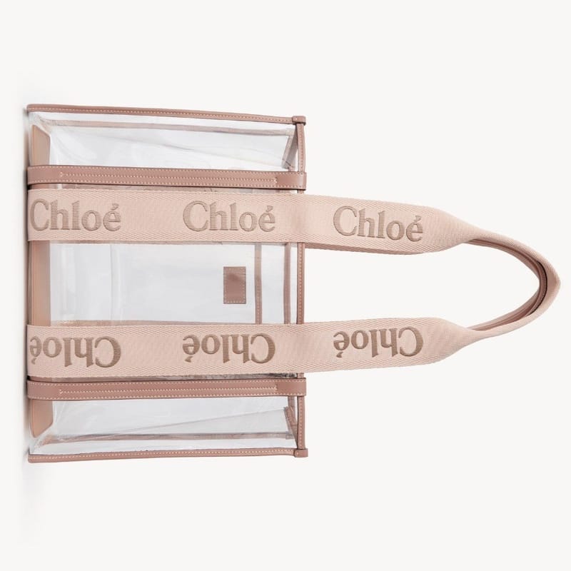 CHLOE 끌로에 젤리 & 가죽 Woody 토트백 US383 2COLOR