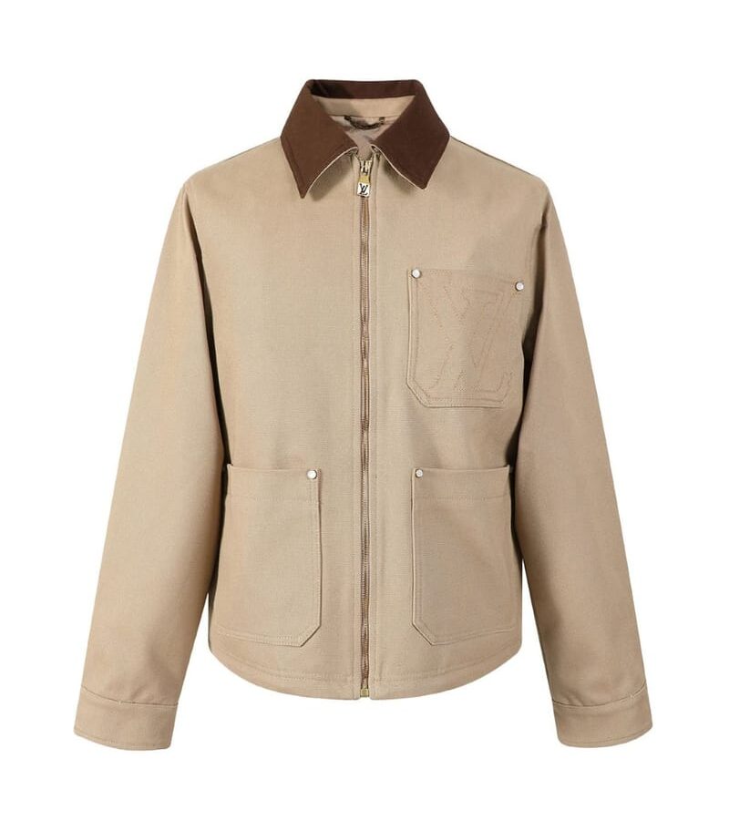 LOUIS VUITTON 루이비통 워크웨어 코튼 캔버스 블루종