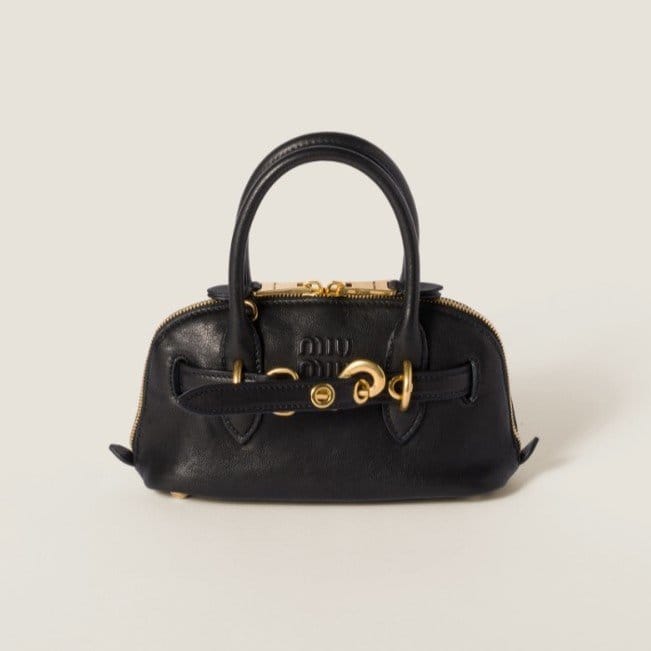 MIUMIU 미우미우 아방뛰르 미니 나파 가죽백 5BP090 3COLOR
