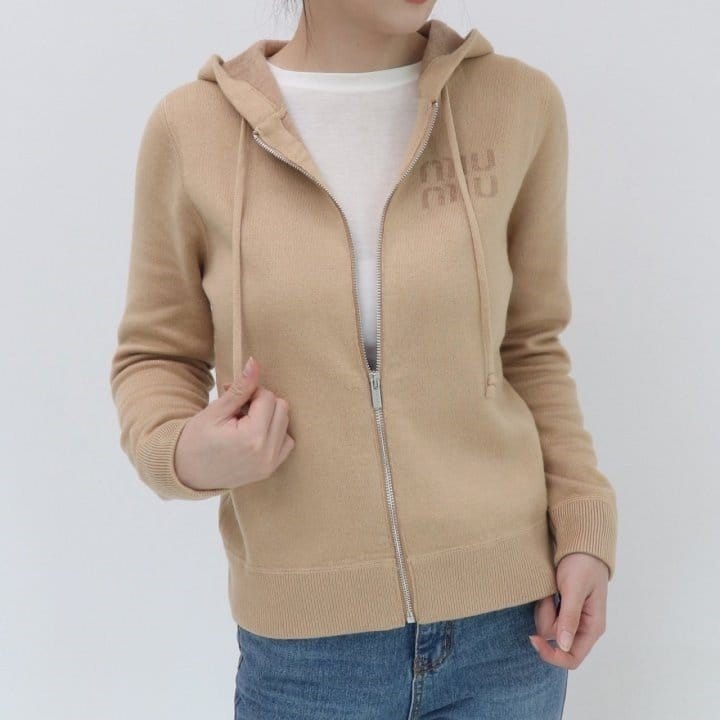 MIUMIU 미우미우 울 캐시미어 집업 자켓 2COLOR