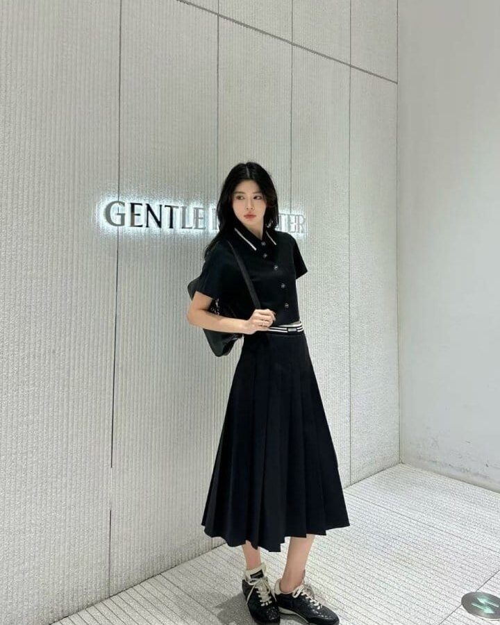 MIUMIU 미우미우 롱 치마 셋트 2COLOR