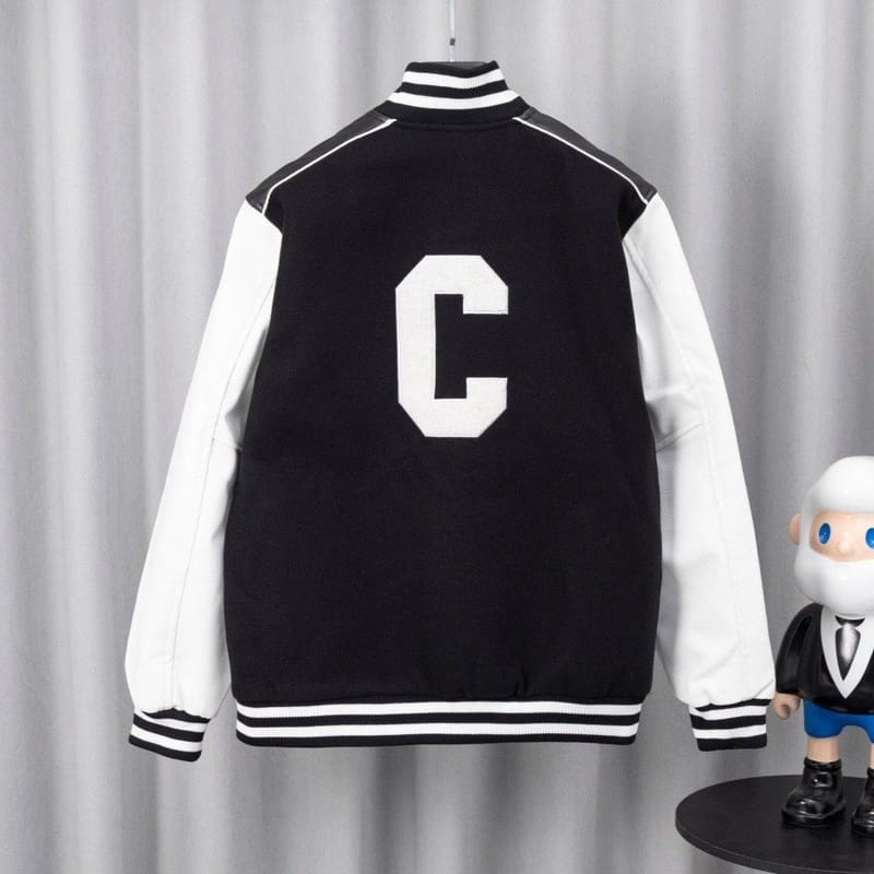 CELINE 셀린느 믹스 바시티 자켓