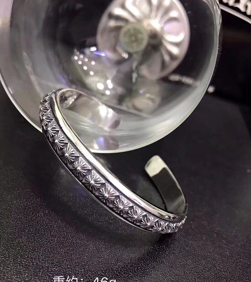 CHROME HEARTS 크롬하츠 남녀공용 925실버 팔찌