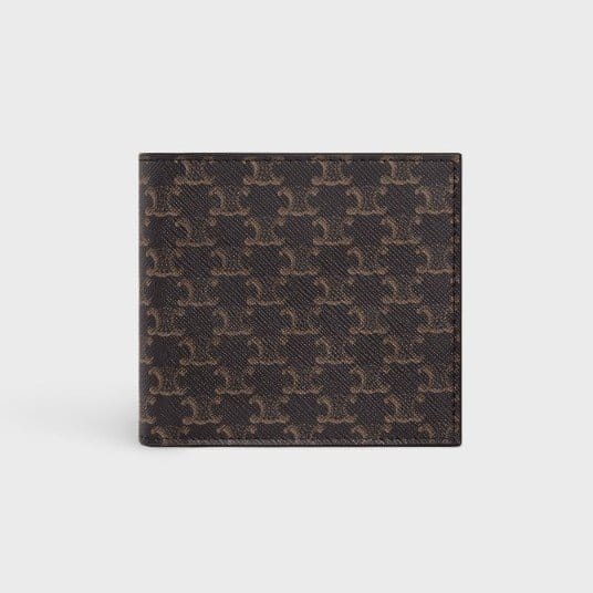 CELINE 셀린느 카드 지갑 트리옹프 캔버스 10B652