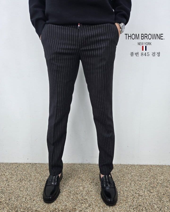 THOM BROWNE 톰브라운 줄지 슬렉스