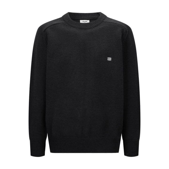CELINE 셀린느 트리옴페 자수 크루넥 스웨터 6COLOR