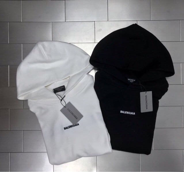 BALENCIAGA 발렌시아가 로고자수 후디 4COLOR