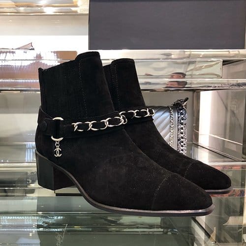CHANEL 샤넬 부츠 굽높이5CM