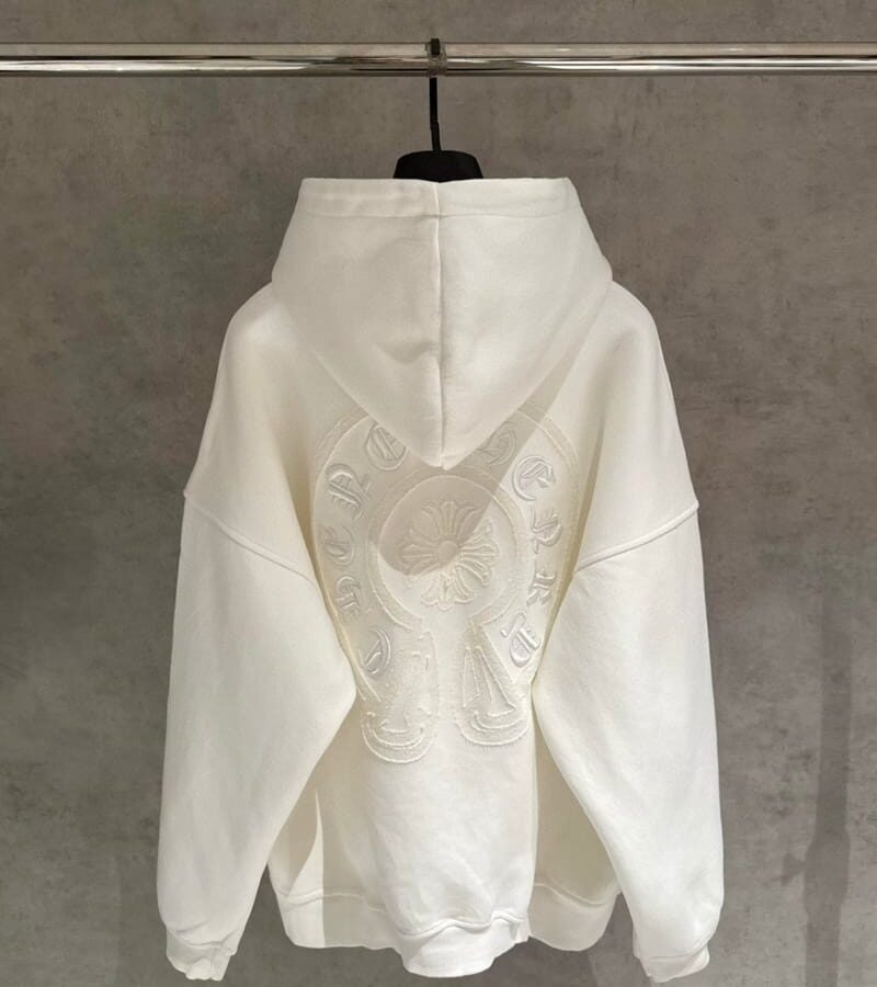 CHROME HEARTS 크롬하츠 말발굽 자수 후드 3COLOR