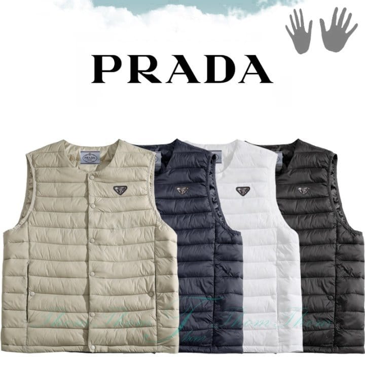 PRADA 프라다 베이직 패딩 베스트