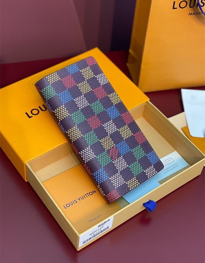 LOUIS VUITTON 루이비통 브라자 장지갑 N00141