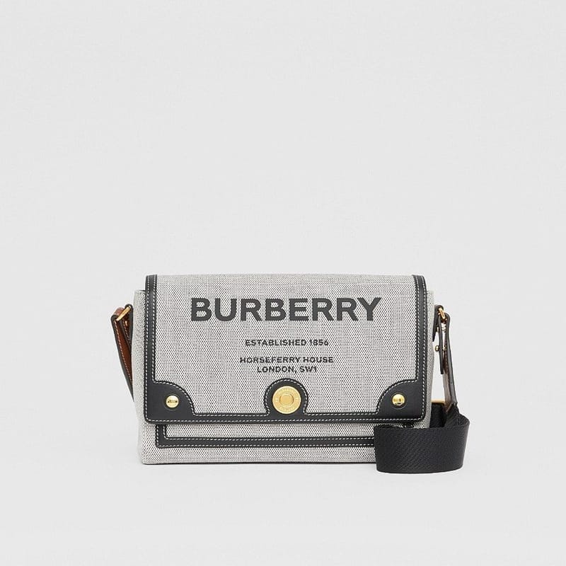 BURBERRY 버버리 호스페리 캔버스 크로스백 80398631