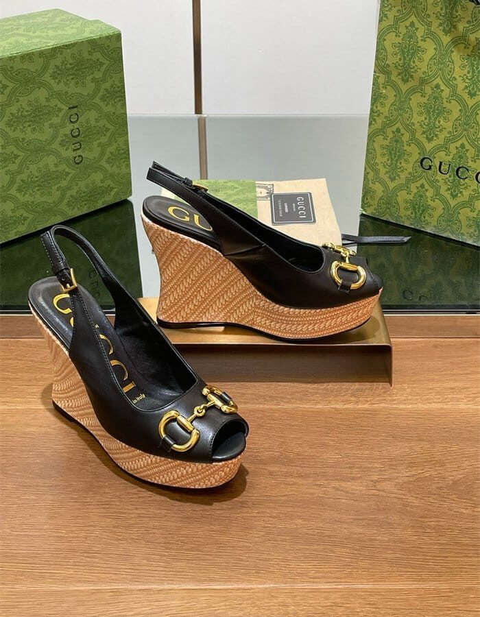 GUCCI 구찌 여성용 샌들 (굽높이11.8CM) G84631-1 2COLOR