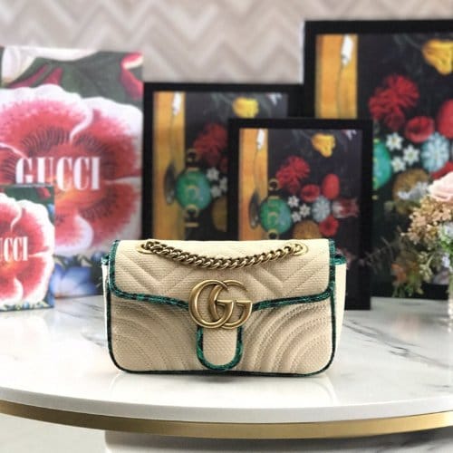 GUCCI 구찌 GG 마몬트 체인 숄더백 446744 신상