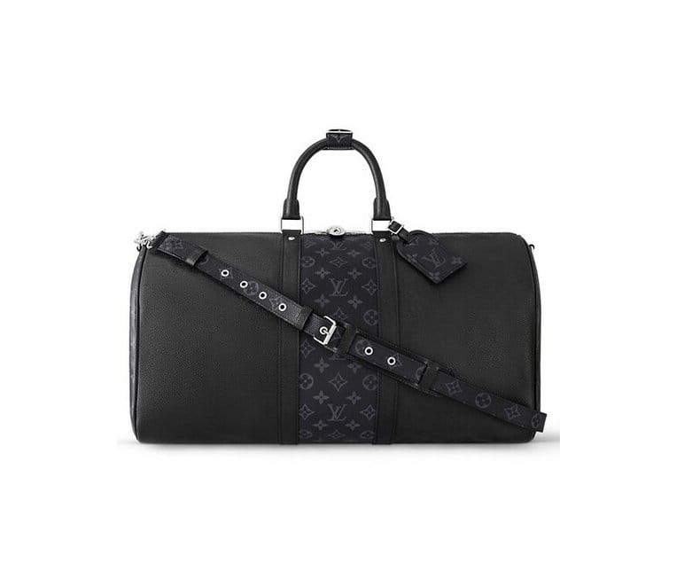 LOUIS VUITTON 루이비통 키폴 반둘리에 타이가라마 45CM M30235