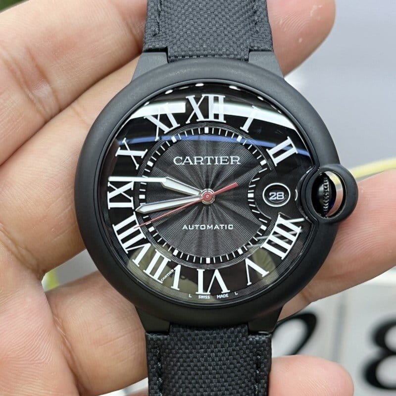 CARTIER 까르띠에 발롱 블루 오토매틱 워치 WSBB0015