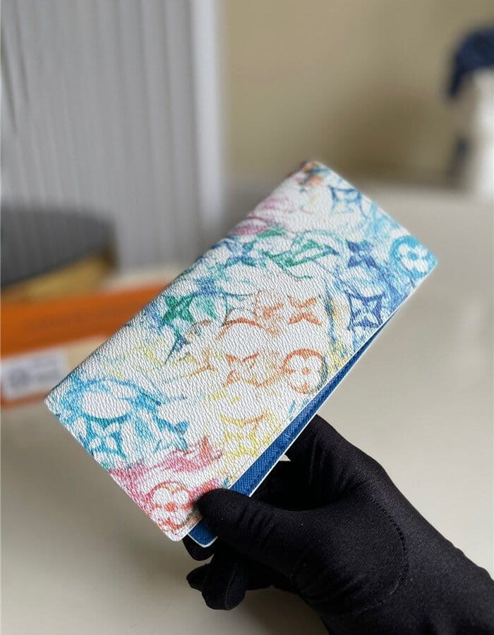 LOUIS VUITTON 루이비통 워터컬러 멀티 윌릿 장지갑 M8046