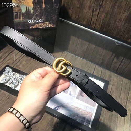 GUCCI 구찌 벨트 2CM 409417 AP00T 1000