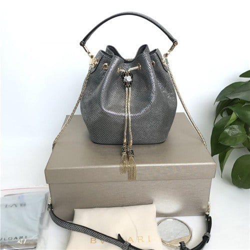 BULGARI 불가리 세르펜티 포에버 버킷백 BV288625-2