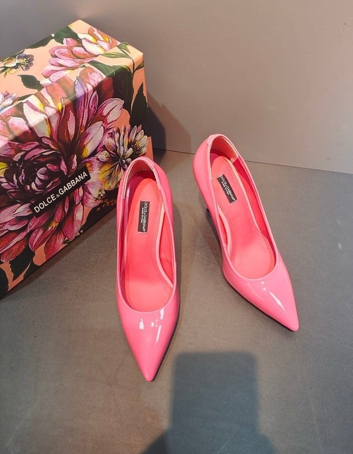 DOLCE & GABBANA 돌체앤가바나 여성 핑크 펌프스