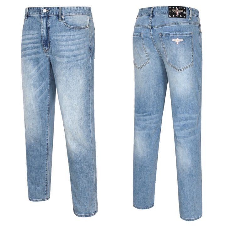 THOM BROWNE 톰브라운 메탈 레더패치 워싱진 3COLOR