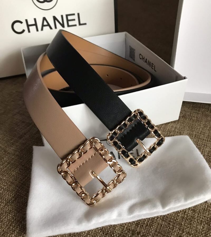 CHANEL 2020 샤넬 여성용 벨트 MG3104 블랙,핑크베이지