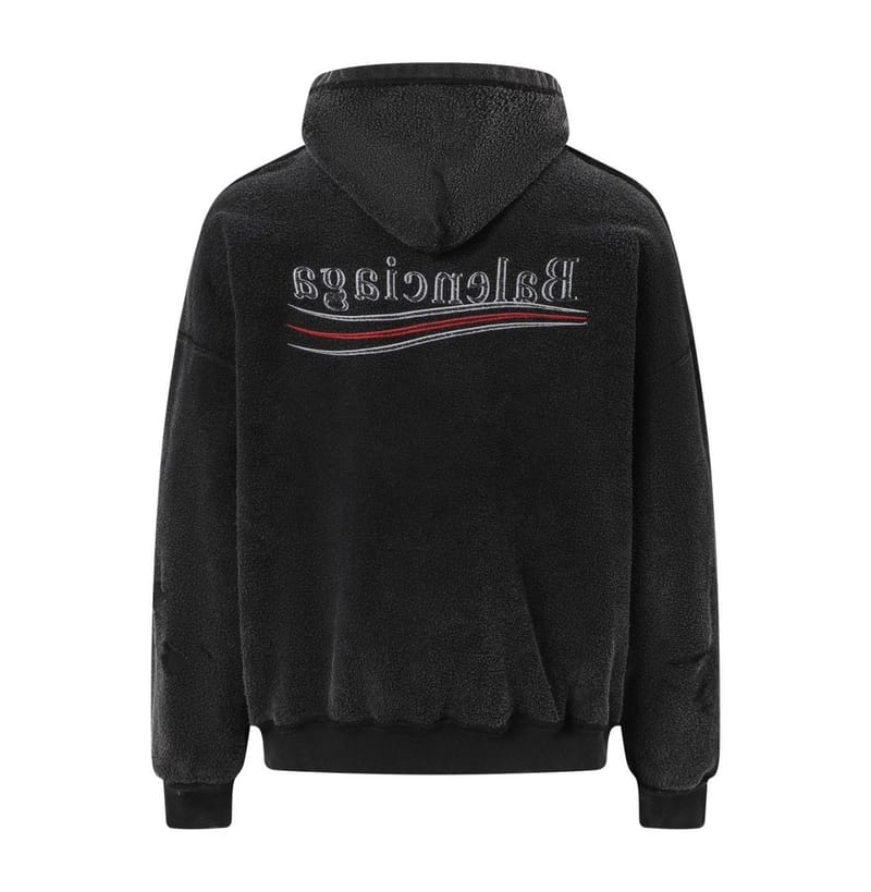 BALENCIAGA 발렌시아가 폴리티컬 캠페인 인사이드 아웃 후드 집업