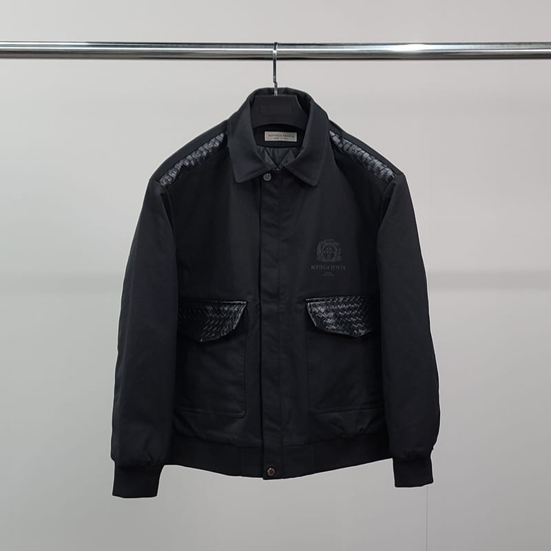 BOTTEGA VENETA 보테가베네타 레더패턴 포켓 자켓