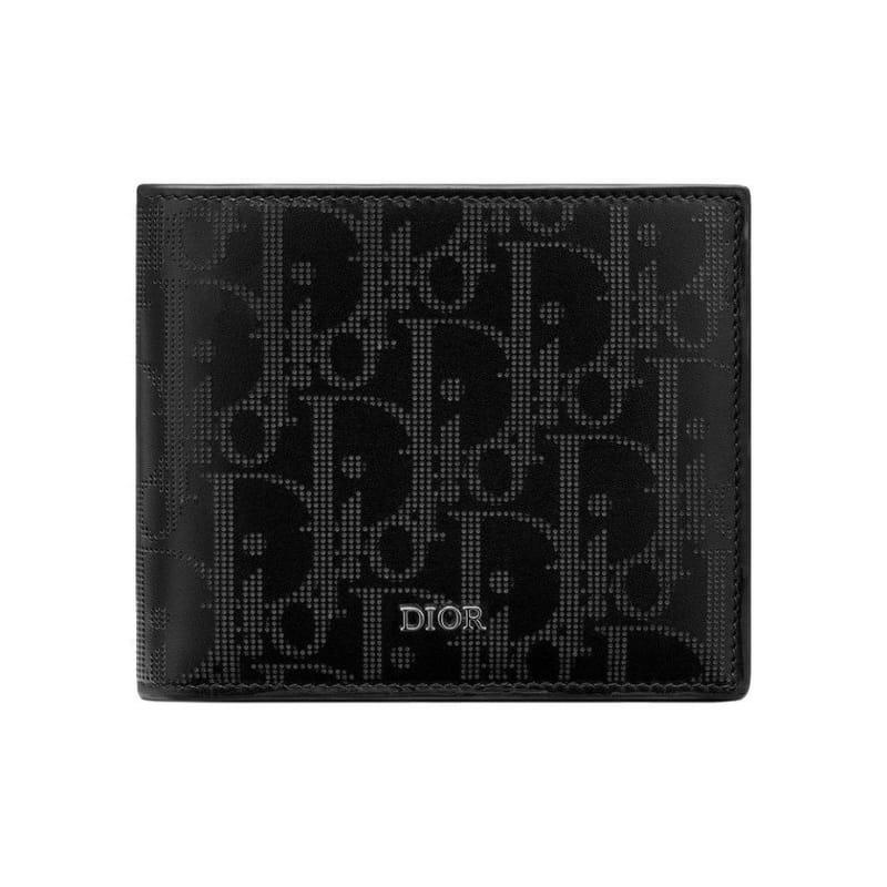 DIOR 디올 컴팩트 지갑 오블리크 갤럭시 반지갑 2ESBH