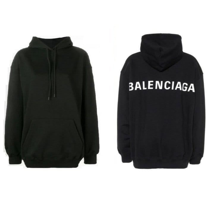 BALENCIAGA 발렌시아가 런웨이 블리치드 맨투맨