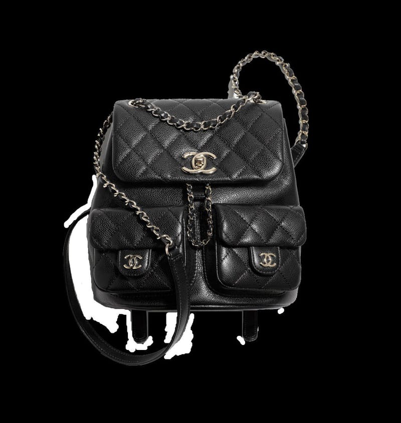 CHANEL 샤넬 듀마 캐비어 백팩 AS8101