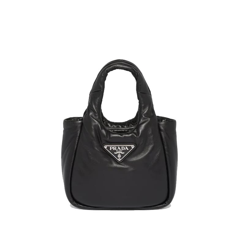 PRADA 프라다 나파 패딩 소프트 레더 핸드백 스몰 1BA359 5COLOR