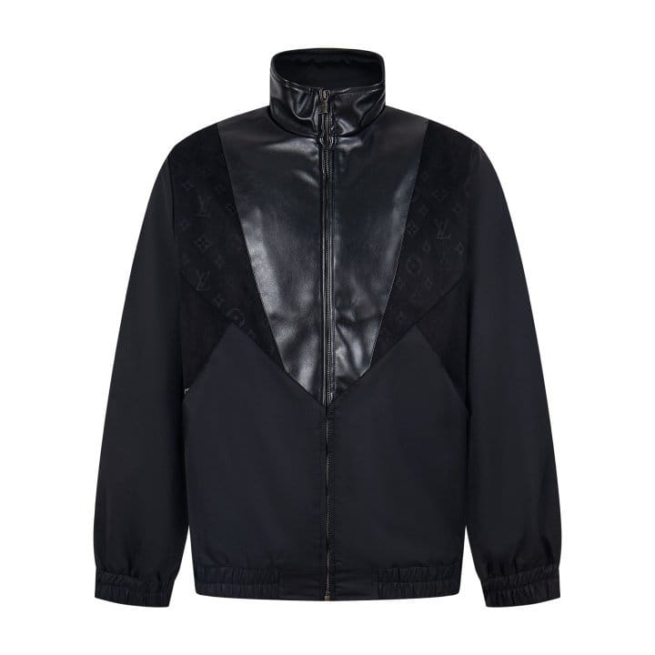 LOUIS VUITTON 루이비통 레더 믹스 트랙탑