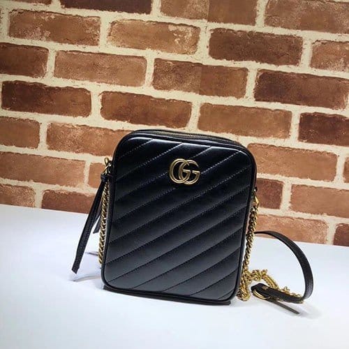 GUCCI 구찌 마몬트 미니 GG 라운드 숄더신상 550155