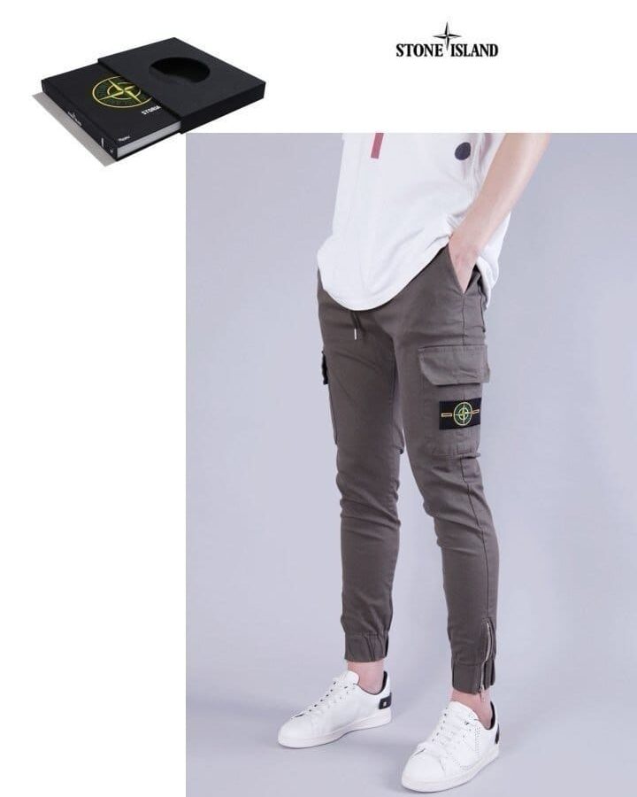 STONE ISLAND 스톤아일랜드 지퍼조거바지 2COLOR