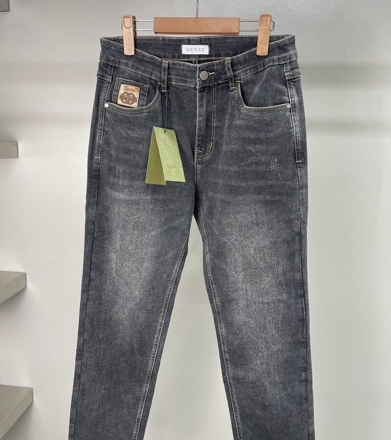 GUCCI 구찌 블랙 워싱진