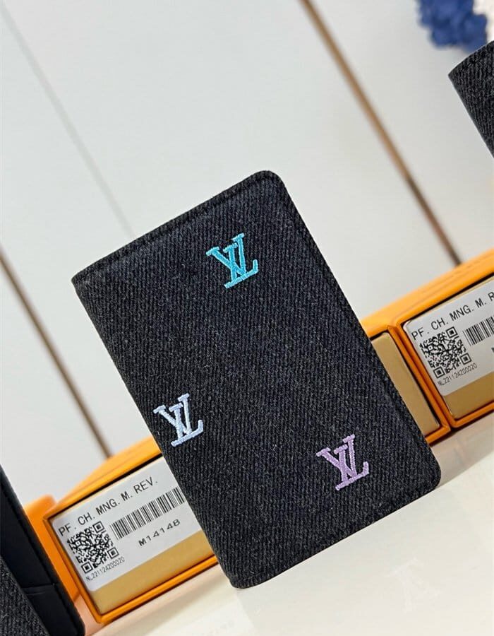 LOUIS VUITTON 루이비통 브러쉬 카드/명함지갑 M14184