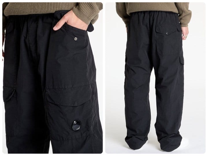 C.P COMPANY C.P컴퍼니 플랫 나일론 루즈 유틸리티 팬츠
