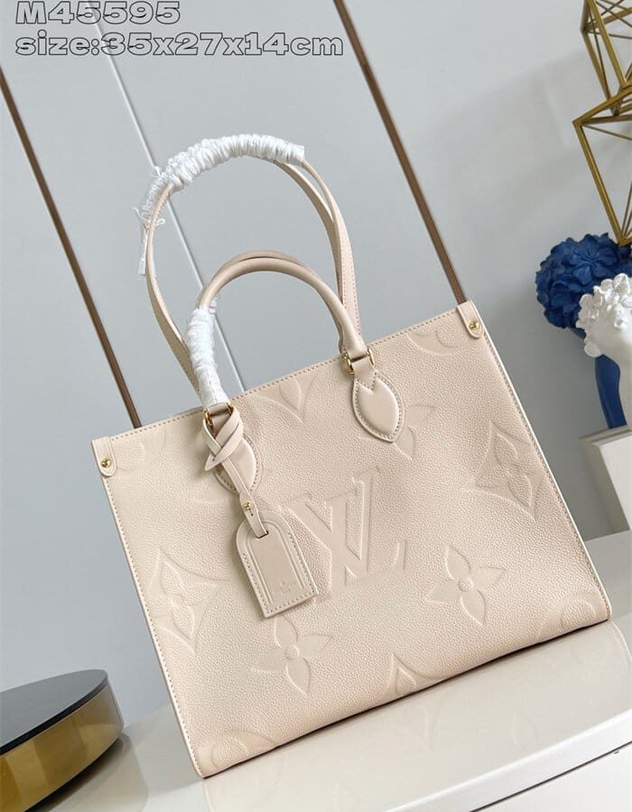 LOUIS VUITTON 루이비통 온더고 토트백 MM M45595