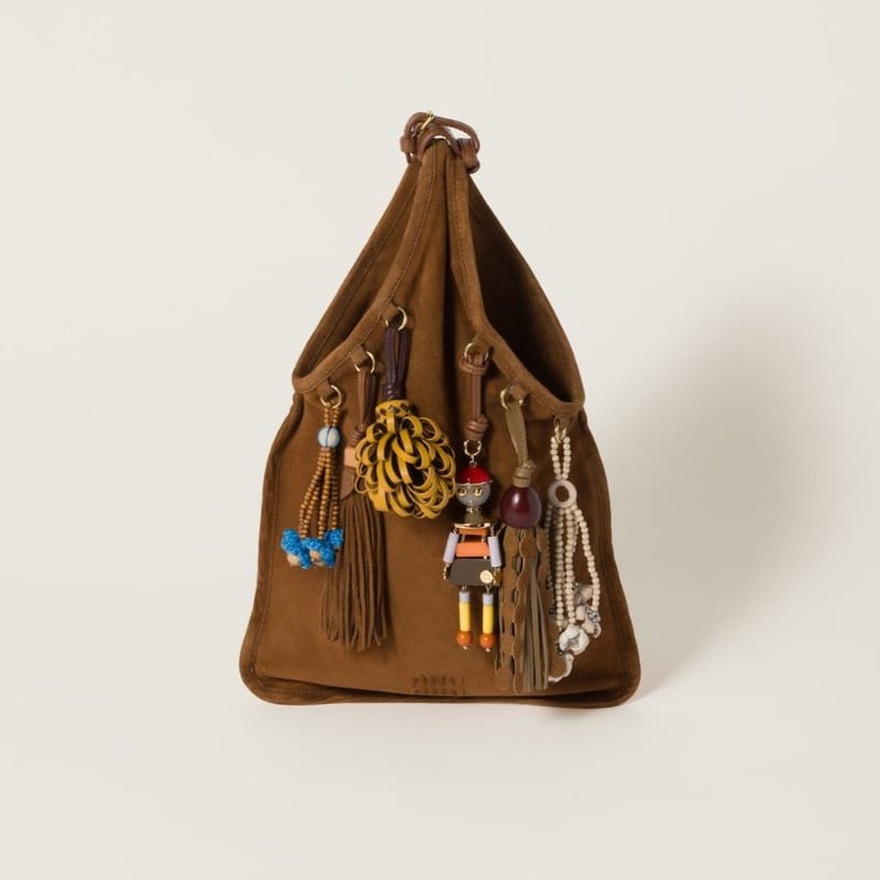 MIUMIU 미우미우 스웨이드백 5BA295