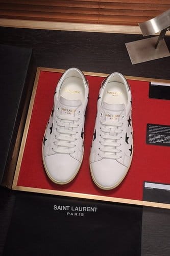 SAINT LAURENT 생로랑 스타패치 스니커즈