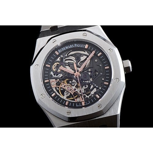 AUDEMARS PIGUET 오데마피게 로얄오크 스켈레톤-7 칼리버 15407ST.OO.1220ST.01