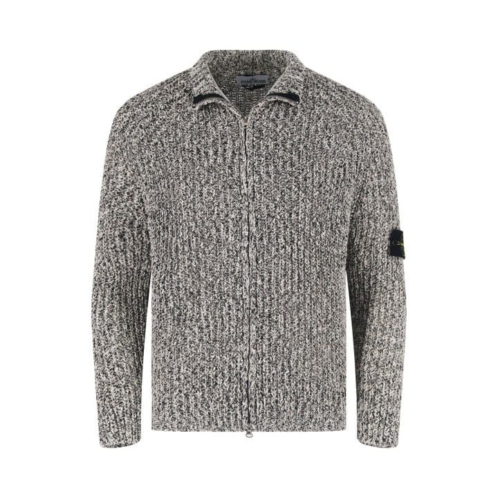 STONE ISLAND 스톤아일랜드 보카시 니트 집업