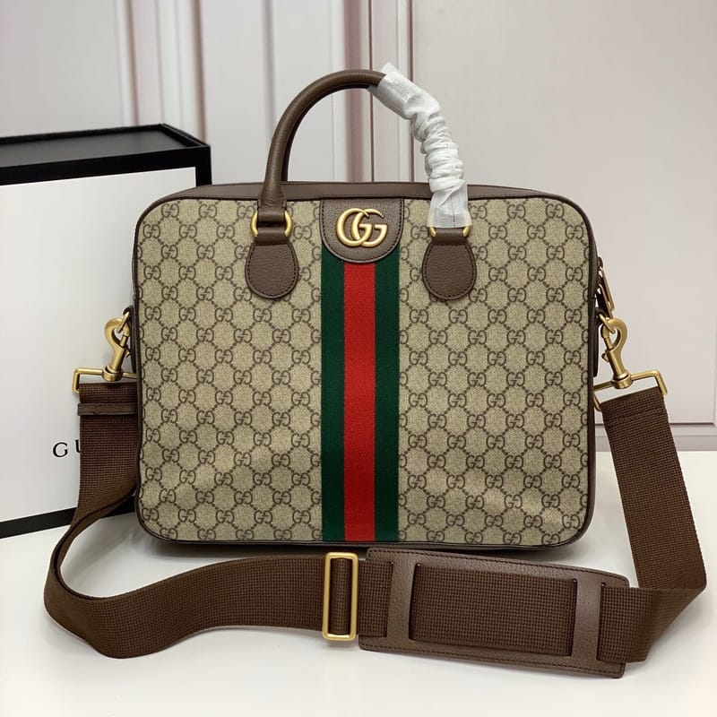 GUCCI 구찌 오피디아 GG 서류가방